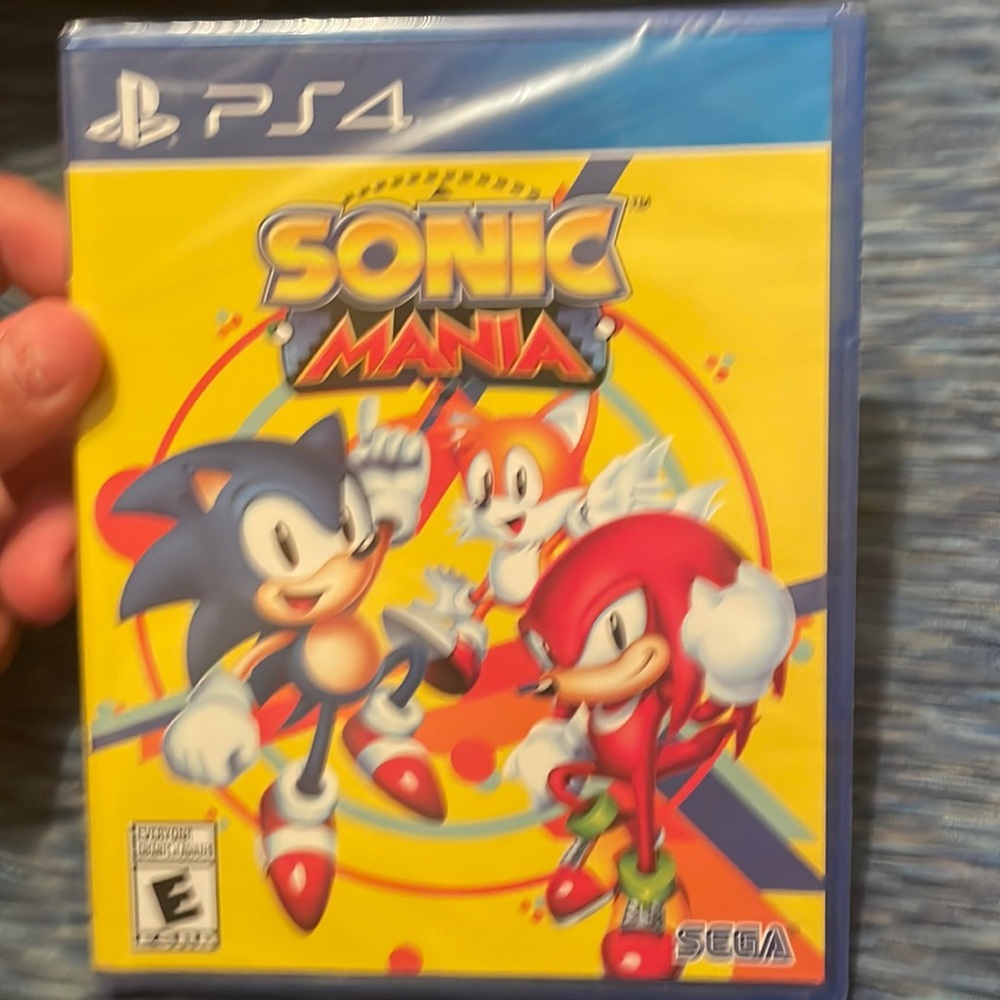 Sonic mania PS4 game